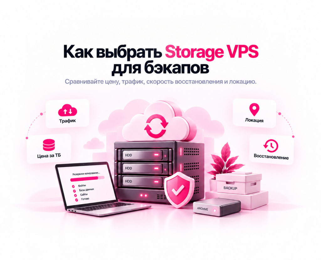 Лучшие Storage VPS в 2026 году