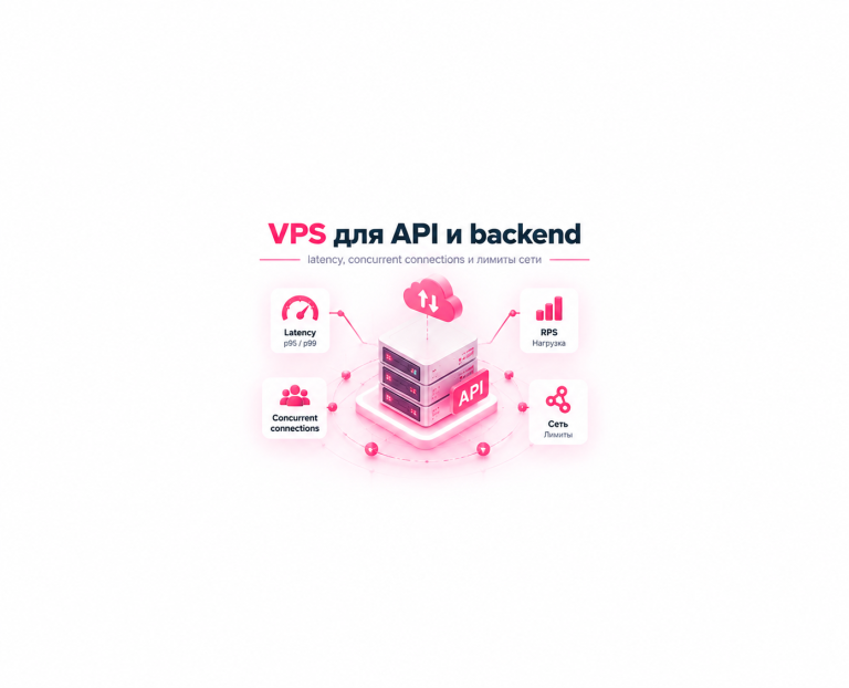 VPS для API и backend: latency, concurrent connections и лимиты сети